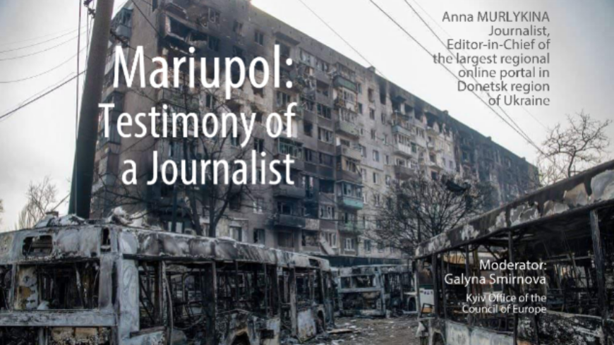 Mariupol - témoignage de la journaliste