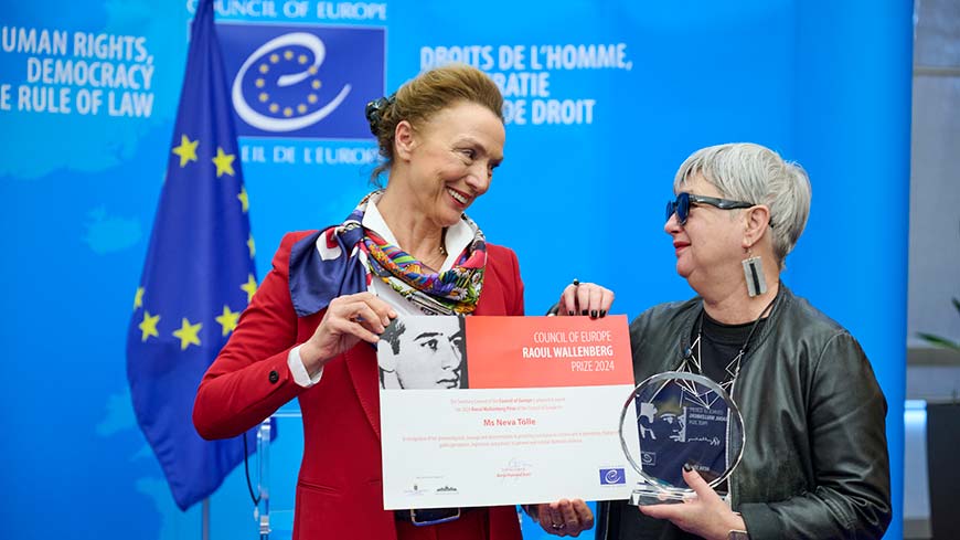 Una pioniera croata riceve il Premio Raoul Wallenberg per il suo lavoro di protezione delle donne contro la violenza domestica