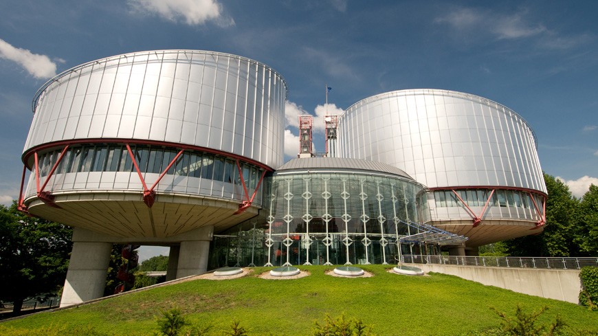 Der Europäische Gerichtshof für Menschenrechte überwacht die Umsetzung der Konvention in den Mitgliedsstaaten