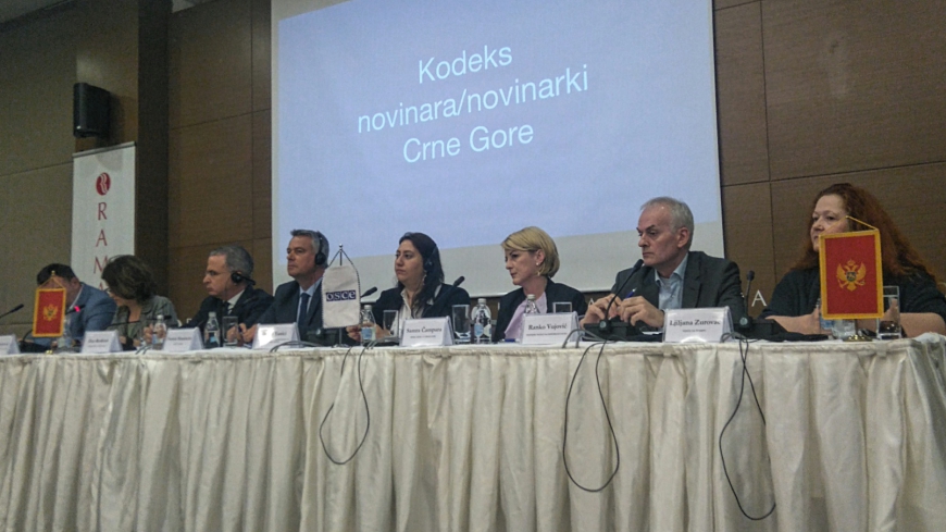 Presentation of the new Code of Ethics of Montenegrin Journalists