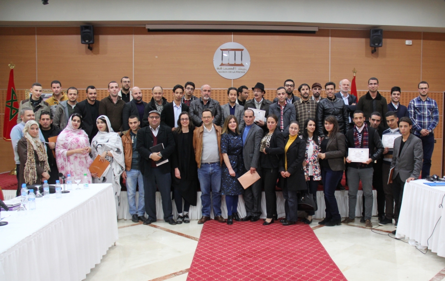 Séminaire de sensibilisation autour des thèmes de la liberté de la presse et de la déontologie des journalistes au Maroc