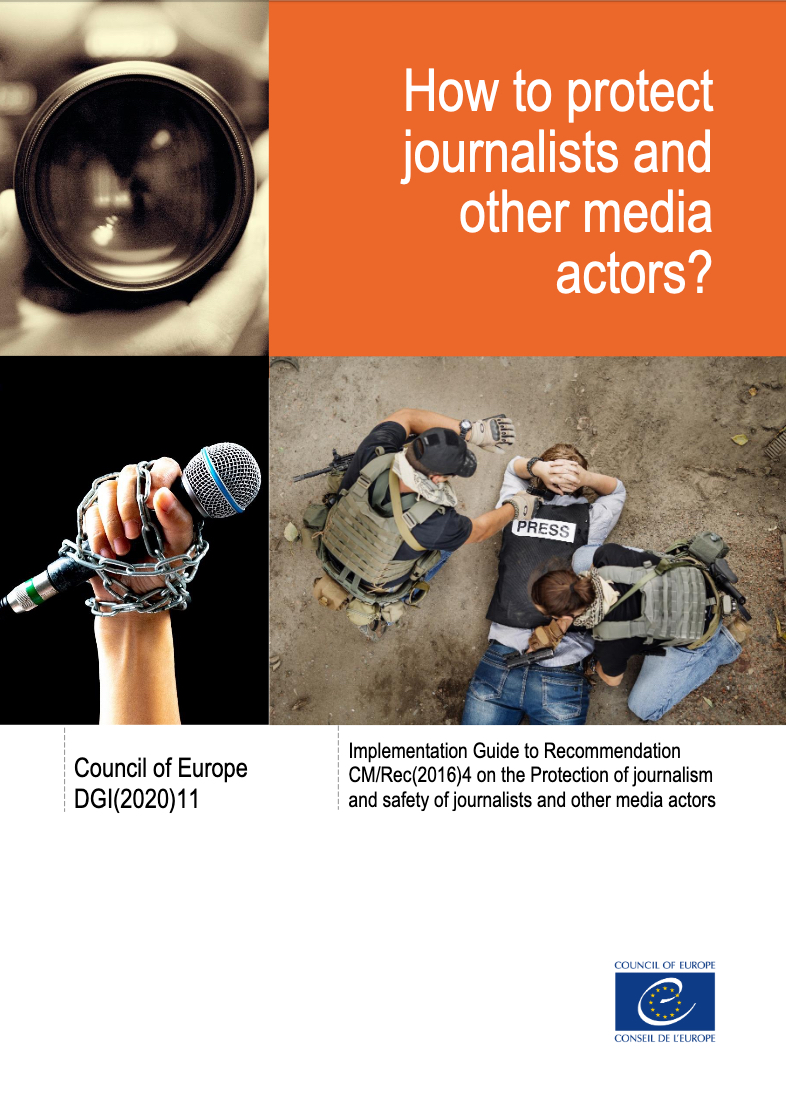 Comment protéger les journalistes et autres acteurs des médias ?