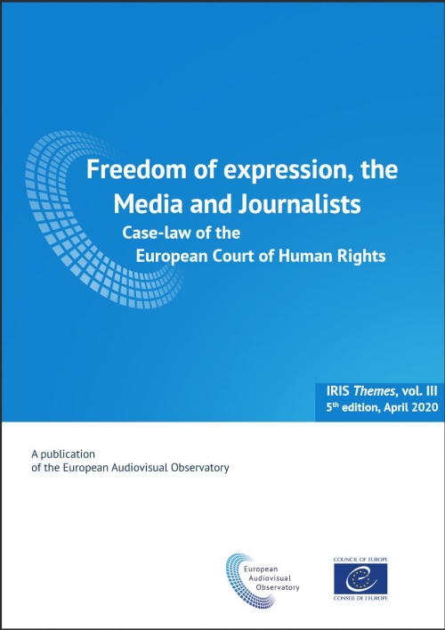 IRIS thèmes – La liberté d'expression, les médias et les journalistes (2020)