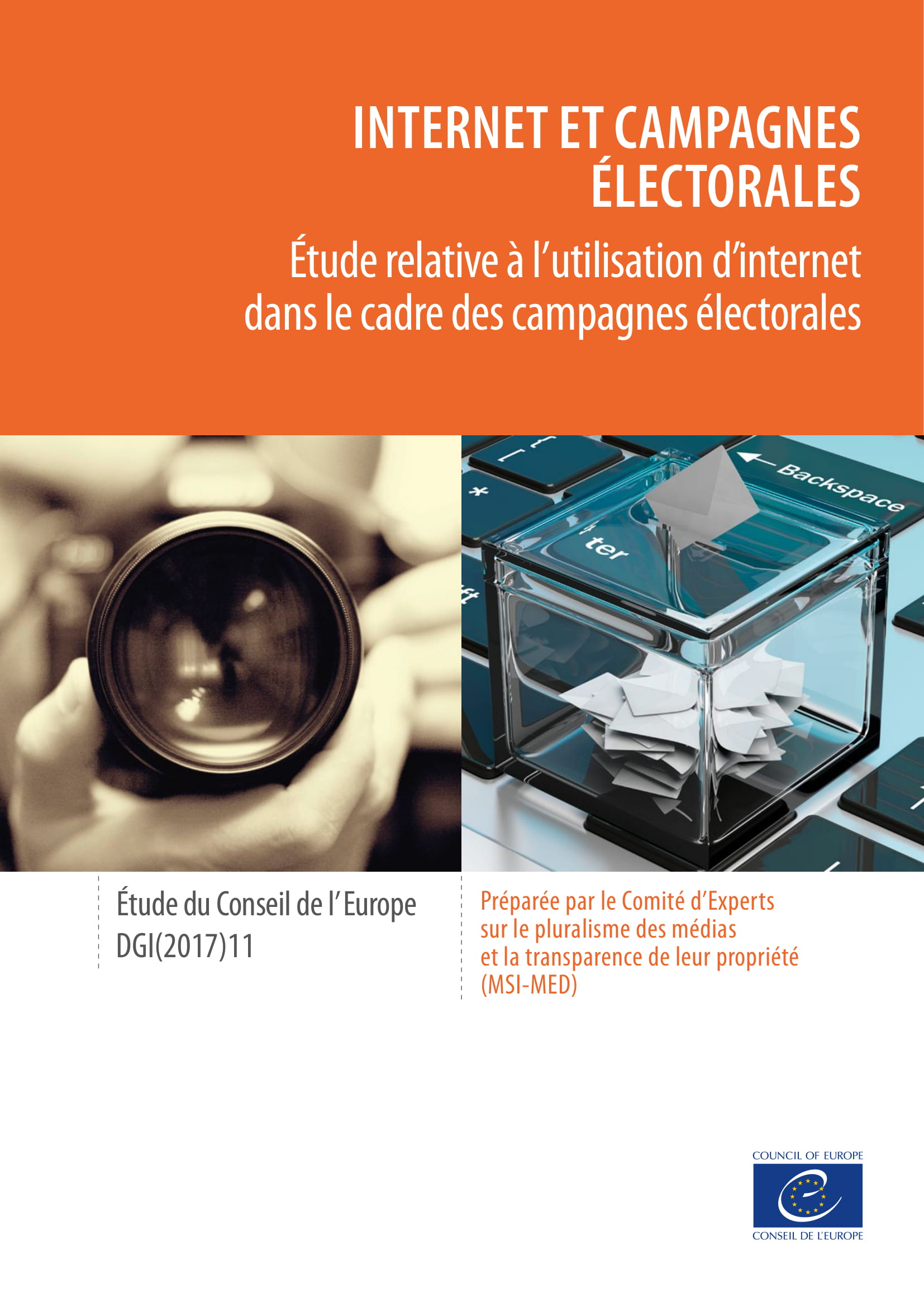 Internet et campagnes électorales - Étude relative à l’utilisation d’internet dans le cadre des campagnes électorales