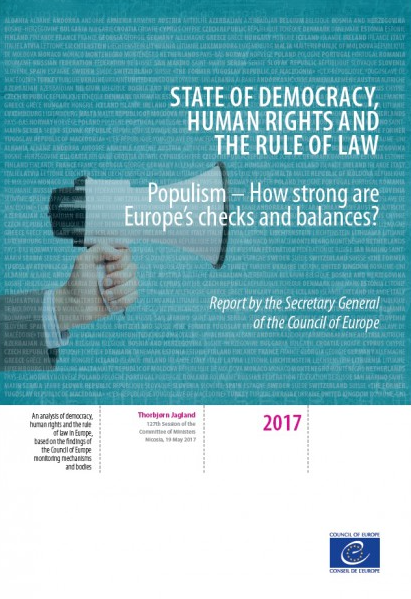 State of democracy, human rights and the rule of law (2017)