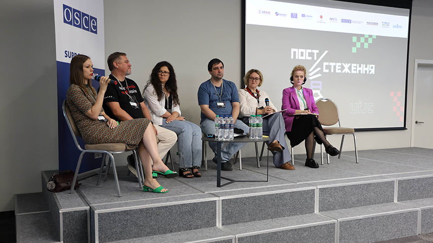 Ukrainian investigative journalists conference highlights issues of safety of journalists and SLAPPs