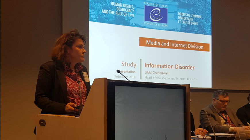 Council of Europe invited to speak at the European Commission Colloquium on Fake News and Disinformation Online