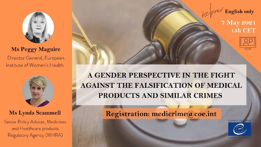 La perspective de genre dans la lutte contre la falsification des produits médicaux et les crimes similaires