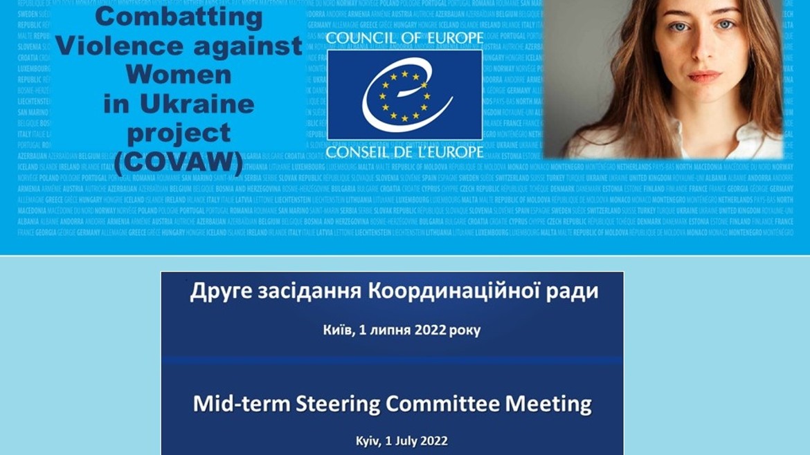 Combating violence against women in Ukraine discussed at second Steering committee meeting of the project