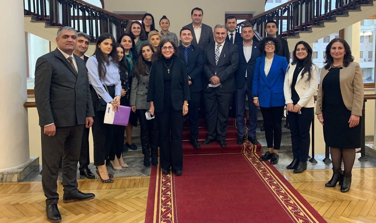 Visite d'étude des autorités azerbaïdjanaises en Géorgie sur la violence à l’égard des femmes