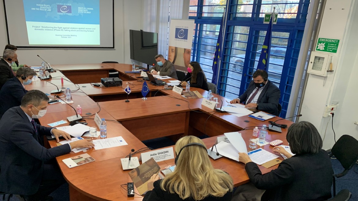 Première réunion des partenaires du projet du Conseil de l'Europe au Kosovo*