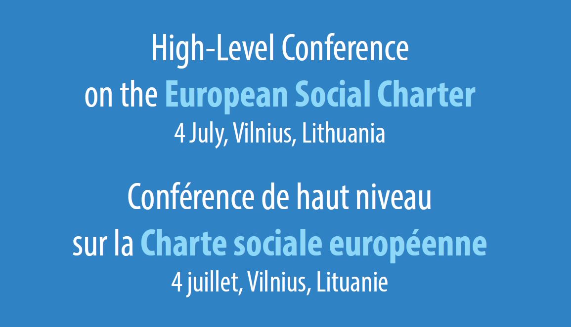 Conférence de haut niveau sur la Charte sociale européenne