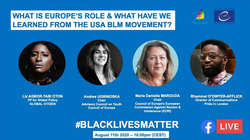 Le mouvement « Black Lives Matter » - Que peuvent faire les jeunes en Europe ?