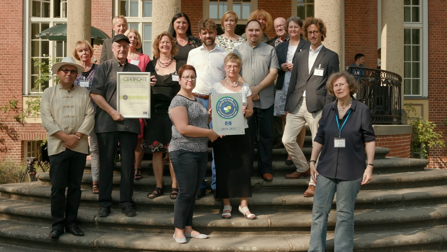 La Fondation wannseeFORUM reçoit le Label de qualité du Conseil de l'Europe pour les centres de jeunesse