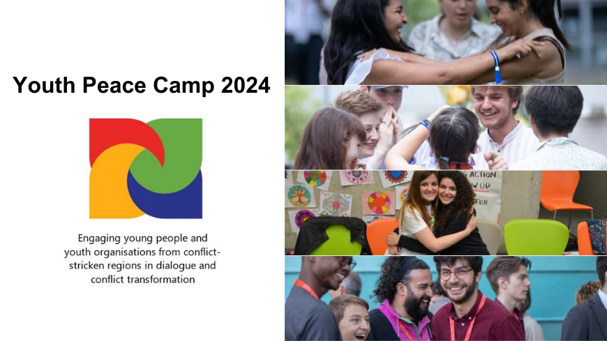 YOUTH PEACE CAMP 2024 - Engaging young people and youth organisations from conflict-stricken regions in dialogue and conflict transformation