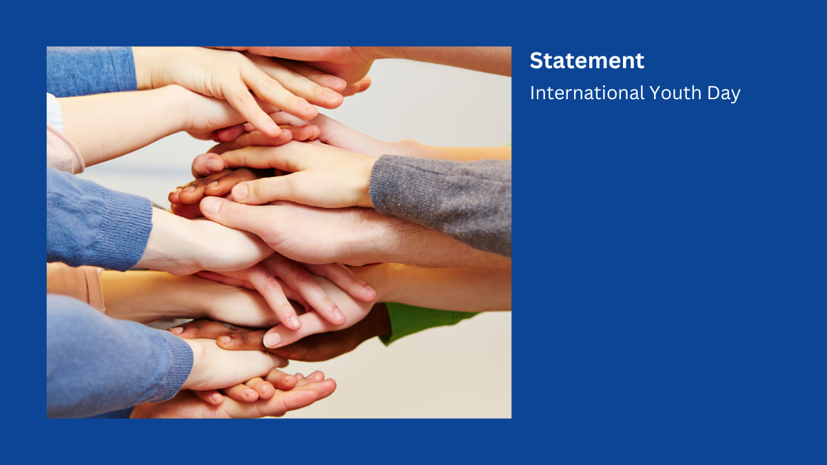 Statement on International Youth Day