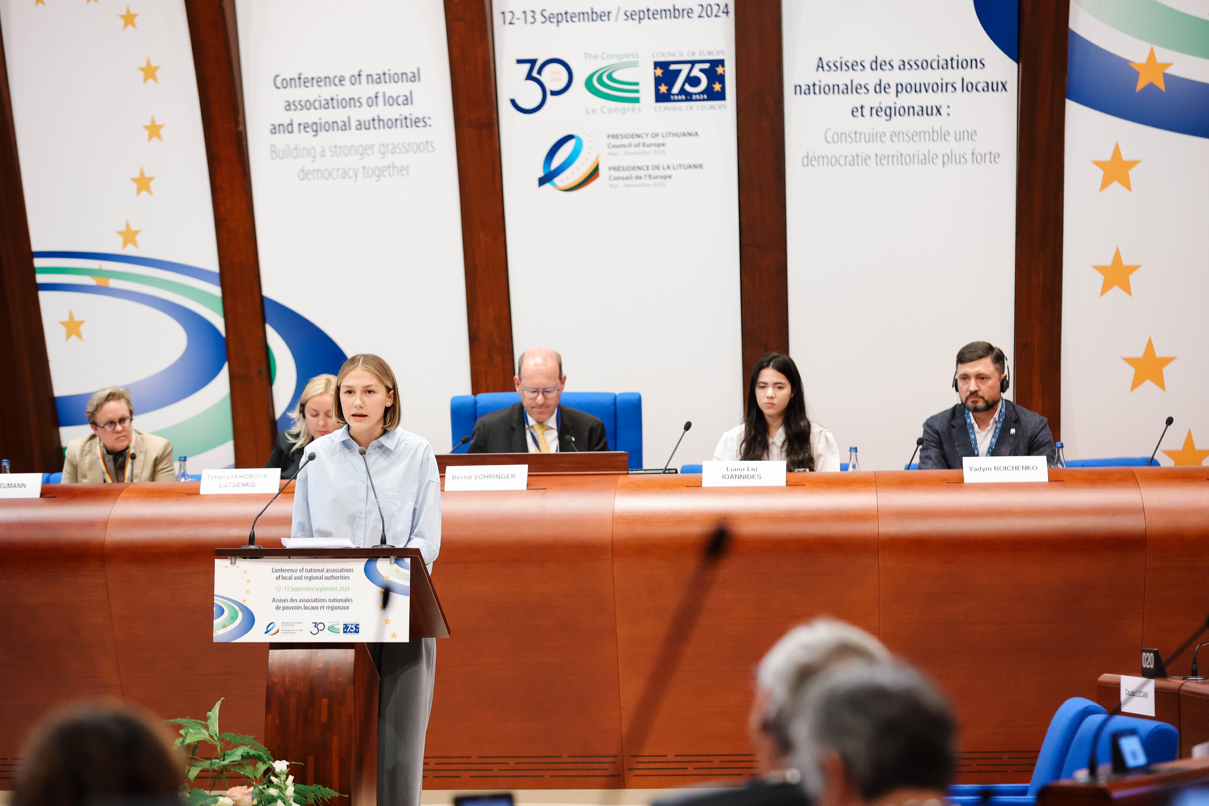 Les assises du Congrès en soutien de la démocratie, de la résilience et de la reconstruction en Ukraine