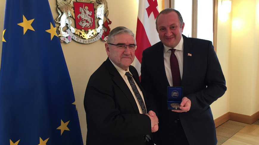 Le Président du Congrès rencontre le Président de Géorgie