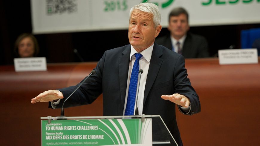 Thorbjørn Jagland: “The refugee crisis is an opportunity to change things, provided we are well organised”