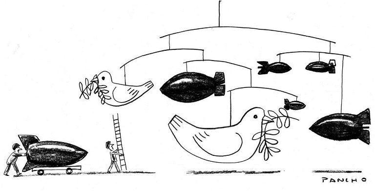 Image: Theme 'Peace and Violence' by Pancho