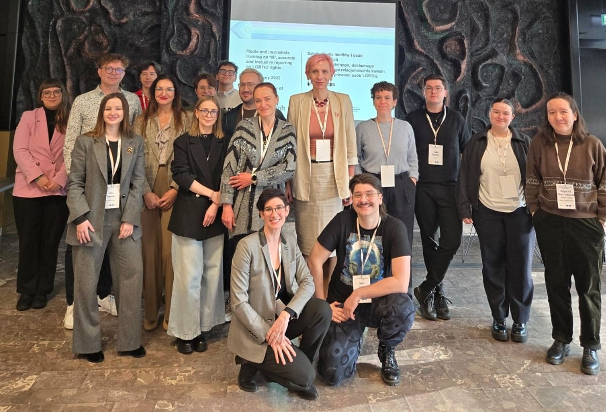 Fair, accurate and inclusive reporting on LGBTIQ rights: a training for Media and Journalists in Poland