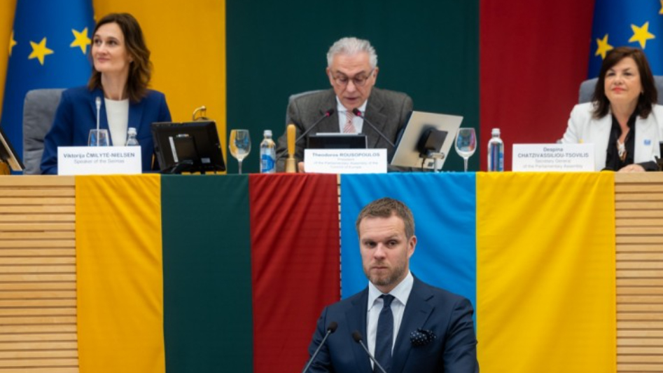 Landsbergis : « Le destin de l'Europe se joue actuellement en Ukraine. Nous avons l'obligation fondamentale de soutenir l'Ukraine dans ce combat jusqu'à sa victoire, quel qu'en soit le prix »