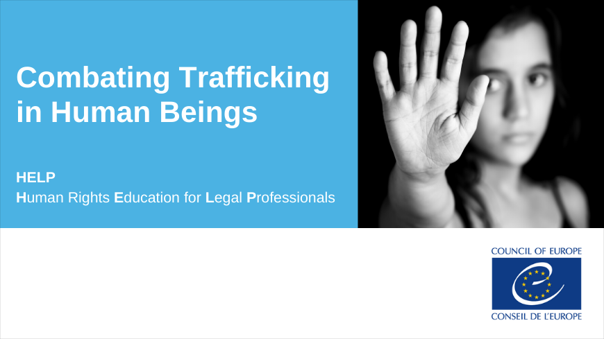 The HELP course Combating Trafficking in Human Beings launched online for legal professionals in Romania, Slovakia and Spain