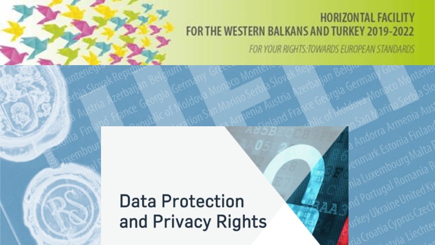 Western Balkans: regional HELP online course on Data protection and privacy rights launched for lawyers