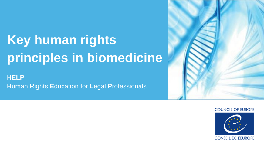 Protection of human rights and COVID-19: HELP online course on bioethics launched in North Macedonia