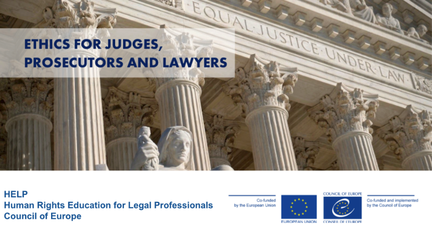 New HELP course on Ethics launched for the first time with a group of EU Judges