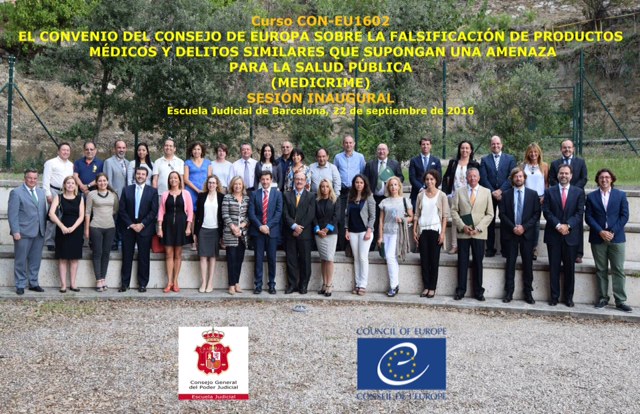 El Programa HELP del Consejo de Europa, conjuntamente con el Comité Europeo de asuntos penales, ha puesto en marcha el curso “MEDICRIME” en España