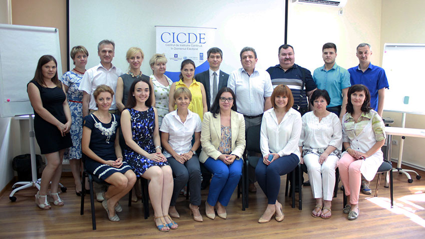 Study visit for the representatives of the Central Election Commission of Ukraine to the Republic of Moldova