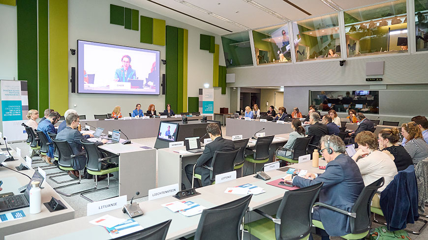 34e réunion du Comité des Parties à la Convention du Conseil de l'Europe sur la lutte contre la traite des êtres humains