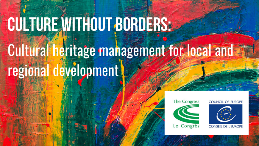 Reflection Group to discuss the Congress Report “Culture without borders: Cultural heritage management for local and regional development”