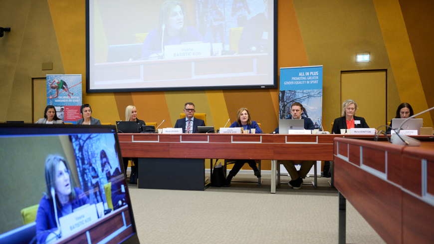 Promoting greater gender equality in sport: Roundtable on how to combat discrimination against female referees