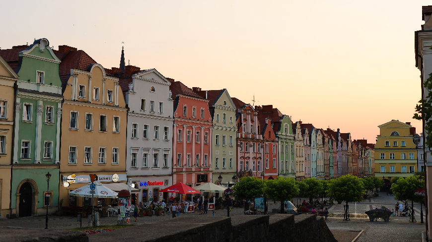 Ceremonia oficial de entrega del Premio de Europa 2023 a la ciudad de Bolesławiec