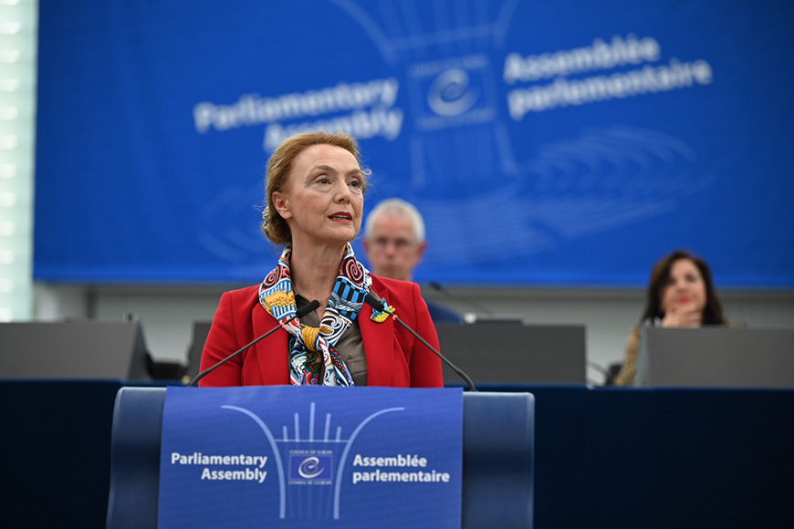 Séance des questions à la Secrétaire Générale devant l’Assemblée parlementaire