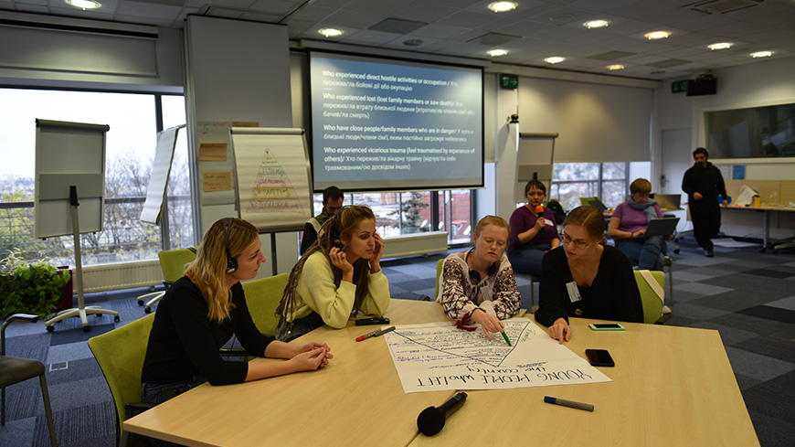 Mental well-being of young people affected by war: Seminar at European Youth Centre in Budapest