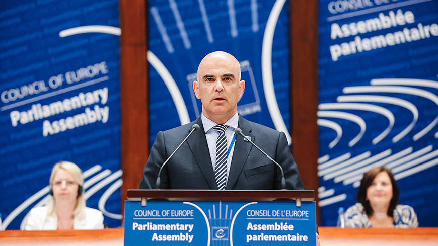 Alain Berset elected Secretary General of the Council of Europe