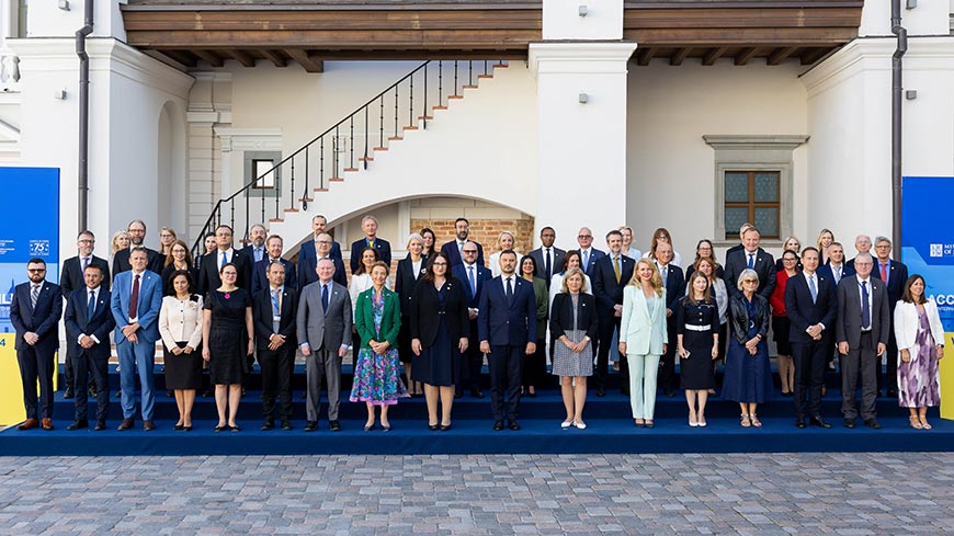 Justice for crimes committed in Ukraine: Ministers of Justice discuss legal cooperation and a special tribunal for the crime of aggression