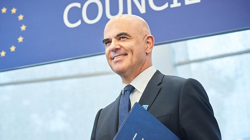 Alain Berset, nuovo Segretario generale