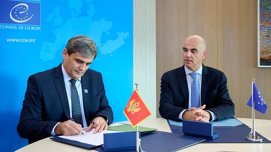 Montenegro signs Council of Europe Framework Convention on Artificial Intelligence