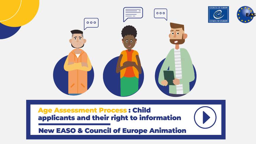 Nouvelle vidéo visant à sensibiliser les enfants à leurs droits dans les procédures d’évaluation de l’âge