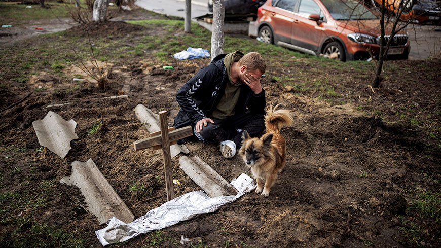 Den Einwohnern von Butscha und allen anderen Opfer des Kriegs in der Ukraine muss Gerechtigkeit widerfahren