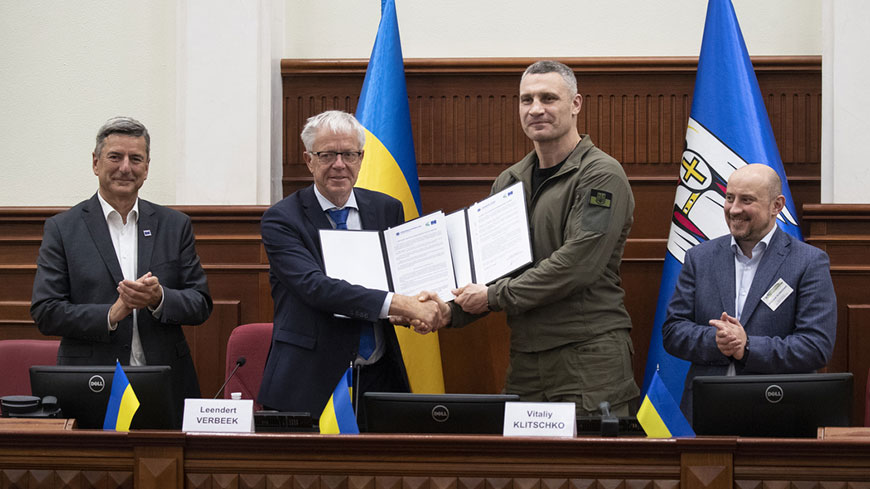 Le Président du Congrès du Conseil de l’Europe en Ukraine