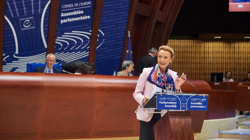 La secretaria general destaca la importancia de una 4ª Cumbre del Consejo de Europa