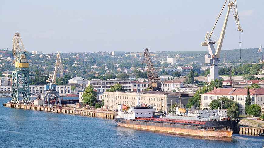 Porto di Sebastopoli, Crimea. © Shutterstock