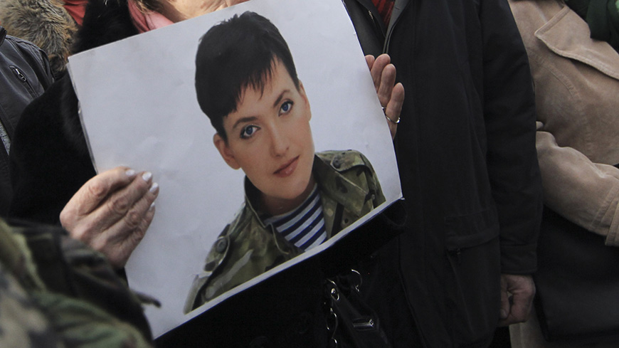 Secretary General on the release of Nadia Savchenko