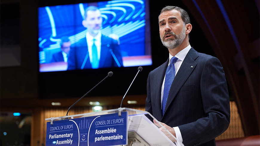 His Majesty the King of Spain: "Europe remains an inspiring project"