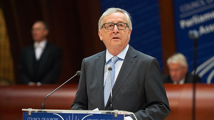 Jean-Claude Juncker: "The Council of Europe, a major partner of the EU" -  News 2016